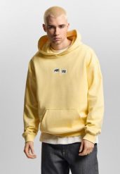 Bluza sportowa męska Prosto Crack Box z kapturem. Żółte bluzy sportowe męskie Prosto., m. Za 224.99 zł.