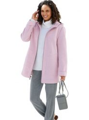 WITT WEIDEN Płaszcz przejściowy w kolorze jasnoróżowym rozmiar: 50. Różowe płaszcze damskie WITT WEIDEN, bez wzorów. Za 86.99 zł.