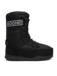 Bogner Śniegowce Laax 2 B 32447534 Czarny. Czarne buty zimowe męskie Bogner, z materiału, bez zapięcia. Za 1,749.00 zł.
