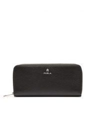 Furla Portfel Camelia WP00313-HSF000-O6000-1007 Czarny. Czarne portfele damskie Furla, bez wzorów, ze skóry. Za 789.99 zł.