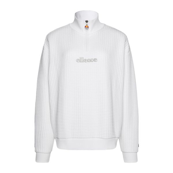 Bluza damska Ellesse Polar Catic 1/2 Zip Track. Białe bluzy sportowe damskie Ellesse, xs, bez wzorów, z bawełny, bez ramiączek, bez kaptura. Za 159.99 zł.