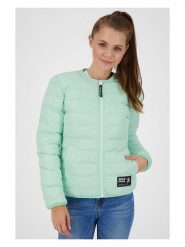 Alife and kickin Kurtka przejściowa "NovaAK" w kolorze turkusowym rozmiar: L. Niebieskie kurtki damskie Alife and Kickin, l, bez wzorów, bez kaptura. Za 223.95 zł.