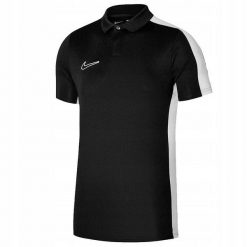 Męska Koszulka Polo Academy DriFIT. Czarne koszulki polo męskie Nike, m, bez wzorów, bez ramiączek. Za 185.99 zł.