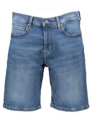 Pepe Jeans Bermudy dżinsowe w kolorze niebieskim rozmiar: W31. Niebieskie szorty męskie Pepe Jeans, z aplikacjami, z jeansu, klasyczne. Za 144.92 zł.