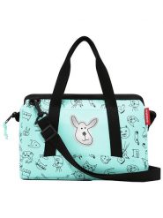 Reisenthel Torba podróżna "Allrounder XS" w kolorze turkusowo-czarnym - 27 x 21 x 12 cm rozmiar: onesize. Czarne torebki dziecięce Reisenthel. Za 95.46 zł.