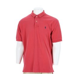 Second life - Polo Ralph Lauren koszulka męska z krótkim rękawem - Jak nowy. Czerwone koszulki polo męskie Ralph Lauren, l, bez wzorów, bez ramiączek. Za 127.76 zł.