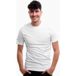 Koszulka treningowa męska Nike Park 20. Białe t-shirty sportowe męskie Nike, m, bez ramiączek, do piłki nożnej. Za 81.99 zł.