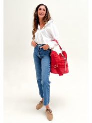 Fritzi aus Preußen Torebka w kolorze czerwonym - 37 x 27 x 17 cm rozmiar: onesize. Czerwone torebki klasyczne damskie Fritzi aus Preußen, bez wzorów, z materiału, pikowane, bez dodatków. Za 199.03 zł.