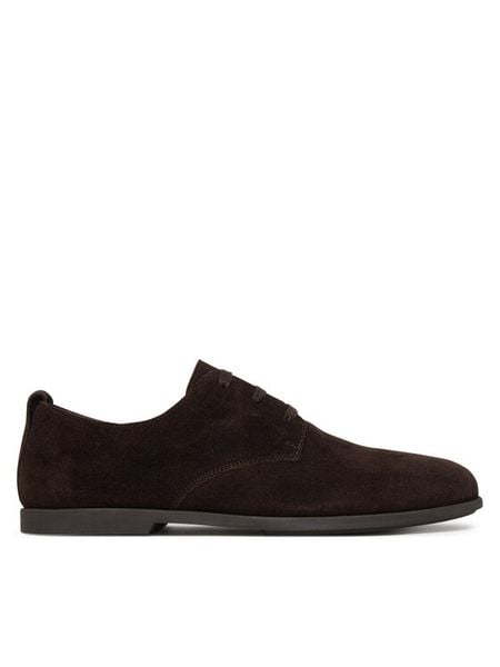 Calvin Klein Półbuty Low Prof Derby Su HM0HM02232 Brązowy. Brązowe półbuty męskie CALVIN KLEIN, ze skóry, bez zapięcia. Za 649.99 zł.