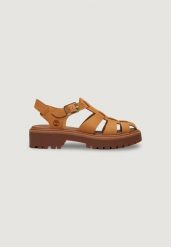 Buty sportowe Kobieta TIMBERLAND STST FISHERMAN SANDAL. Brązowe buty sportowe na co dzień damskie Timberland, bez wzorów, ze skóry. Za 526.65 zł.