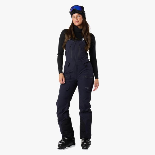 Spodnie narciarskie kobiece Swedemount Lofoten 3L Shell Bib Pants II wodoodporne. Niebieskie spodnie materiałowe damskie SWEDEMOUNT, bez wzorów, sportowe. W wyprzedaży za 672.00 zł.