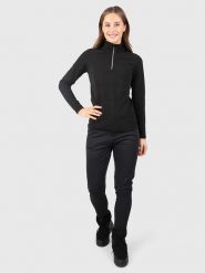 Brunotti Spodnie softshellowe "Tresenta" w kolorze czarnym rozmiar: XL. Czarne spodnie dresowe damskie BRUNOTTI, m, outdoorowe. Za 188.85 zł.