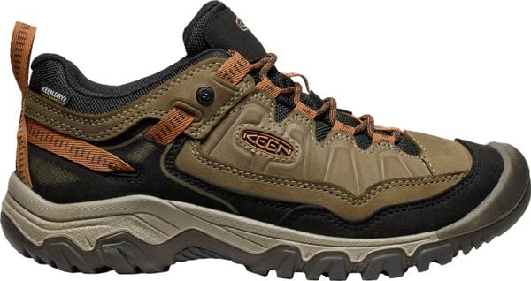 Buty trekkingowe TARGHEE IV WP M Keen. Brązowe buty trekkingowe męskie Keen, z materiału, bez zapięcia, trekkingowe. Za 724.00 zł.