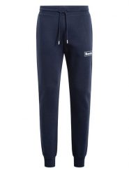 Bench Spodnie dresowe "Serge" w kolorze granatowym rozmiar: 48. Niebieskie spodnie dresowe męskie Bench, bez wzorów, z bawełny. Za 139.95 zł.