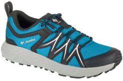 Buty trekkingowe męskie, Peakfreak Roam. Niebieskie buty trekkingowe męskie Columbia, z materiału, przed kostkę, bez zapięcia, trekkingowe. Za 279.99 zł.