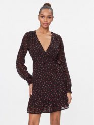 ONLY Sukienka codzienna 15273459 Czarny Regular Fit. Czarne sukienki damskie Only, na co dzień, xs, bez wzorów, z syntetyku, bez kołnierzyka, bez ramiączek, proste. Za 119.99 zł.