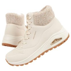 Buty damskie Skechers Uno Rugged. Białe buty sportowe na co dzień damskie Skechers. Za 349.90 zł.