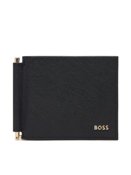 BOSS Portfel Gb 6cc 50573520 Czarny. Czarne portfele męskie Boss, bez wzorów, ze skóry. Za 599.99 zł.