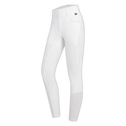 Damskie spodnie do jazdy konnej ELT Mathilda. Białe spodnie materiałowe damskie ELT, bez wzorów, sportowe. Za 382.00 zł.