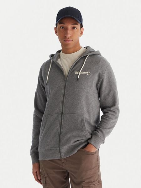 DC Shoes Bluza Baseline ADYFT03389 Szary Regular Fit. Szare bluzy bez kaptura męskie DC Shoes, m, z bawełny. Za 349.99 zł.
