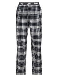 LEE Underwear Spodnie piżamowe "Rio" w kolorze biało-czarnym rozmiar: M. Czarne piżamy męskie LEE Underwear, m, bez wzorów, z bawełny, bez ramiączek. Za 56.53 zł.