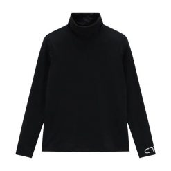 Damski sweter z golfem CMP. Czerwone golfy damskie CMP, m, bez wzorów, z materiału, bez ramiączek. Za 253.00 zł.