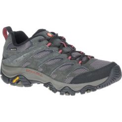 Buty Trekkingowe Męskie Merrell Moab 3 Gore-Tex. Szare buty trekkingowe męskie MERRELL, z gore-texu, bez zapięcia, trekkingowe, gore-tex. W wyprzedaży za 635.60 zł.