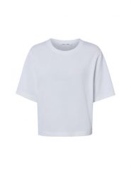 Samsøe Samsøe Koszulka Kobiety Bawełna (100%) biały, M. Białe t-shirty damskie Samsoe & Samsoe, m, bez wzorów, z bawełny, bez kołnierzyka. Za 299.95 zł.