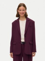 Vero Moda Marynarka Michell 10336375 Fioletowy Oversize. Fioletowe marynarki i żakiety damskie Vero Moda, bez wzorów, z syntetyku. Za 229.99 zł.