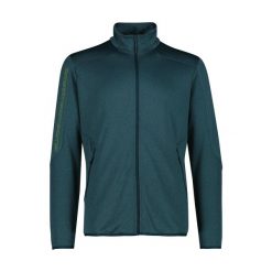 Bluza dresowa z podwójnego materiału CMP. Czarne bluzy bez kaptura męskie CMP, l, z dresówki. Za 149.99 zł.