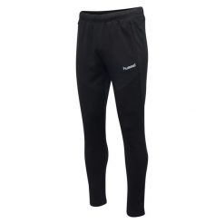 Spodnie sportowe Tech Move Football Pants. Czarne spodnie dresowe męskie HUMMEL, z dresówki. Za 90.00 zł.