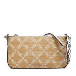 Torebka MICHAEL Michael Kors. Brązowe torebki klasyczne damskie MICHAEL Michael Kors, bez wzorów, wizytowe, bez kołnierzyka, bez ramiączek. Za 599.99 zł.