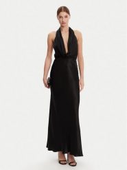BARDOT Sukienka wieczorowa 59814DB Czarny Regular Fit. Czarne sukienki damskie BARDOT, bez wzorów, z wiskozy, wizytowe, bez kołnierzyka, bez ramiączek. Za 419.99 zł.