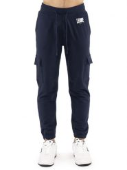 Spodnie dresowe oddychający oddychający z bawełna z elastyczny pas na co dzień. Szare spodnie sportowe męskie LEONE 1947 APPAREL, z bawełny. Za 273.65 zł.