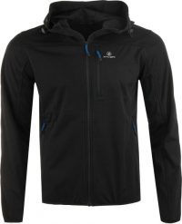 Męska kurtka softshell Athl. Dpt Agar czarny 2XL. Czarne kurtki męskie ZUMBA WEAR, l, bez wzorów, z materiału, sportowe, bez kaptura. Za 337.99 zł.