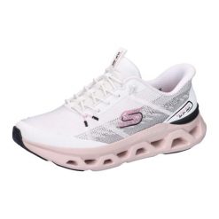 Buty SKECHERS STEP ALTUS FAST LANE Biały. Białe buty sportowe na co dzień damskie Skechers, bez wzorów, z syntetyku. Za 489.92 zł.
