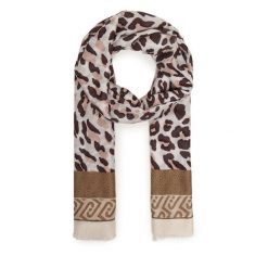 Szal Liu Jo. Brązowe szaliki i kominy damskie Liu Jo, bez wzorów. Za 199.99 zł.