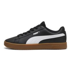 Buty Puma Rickie Classic 39425114 czarne. Czarne buty sportowe na co dzień męskie z gumy, bez zapięcia. Za 316.07 zł.