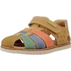 Sandały PABLOSKY 055183P Brązowy. Brązowe sandały damskie Pablosky, bez wzorów, ze skóry, bez obcasa. Za 238.99 zł.