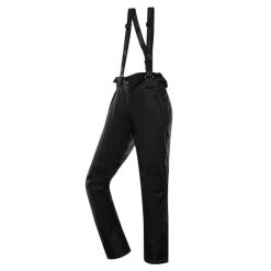 Spodnie damskie narciarskie snowboardowe 10.000 Alpine Pro Edesa. Czarne spodnie materiałowe damskie Alpine Pro, bez wzorów, sportowe. W wyprzedaży za 349.00 zł.