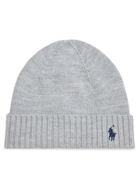 Polo Ralph Lauren Czapka 323953204002 Szary. Szare czapki dziecięce Polo Ralph Lauren, na zimę, bez wzorów, z wełny. Za 189.99 zł.