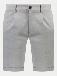 Lindbergh Szorty materiałowe 30-501024 Szary Regular Fit. Szare szorty męskie Lindbergh, bez wzorów, z materiału. Za 199.99 zł.