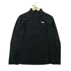 Damski polarowy sweter 1/4 Zip czarny. Czarne swetry klasyczne damskie The North Face, l, z polaru, bez kołnierzyka. Za 168.96 zł.