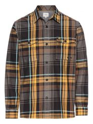 Camel Active Koszula w kolorze czarno-pomarańczowym rozmiar: 4XL. Czarne koszule męskie Camel Active, xl, bez wzorów, z bawełny, bez kołnierzyka, bez ramiączek. Za 193.95 zł.