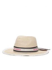 Karl Lagerfeld Kids Kapelusz Z31199 S Beżowy. Brązowe czapki dziecięce Karl Lagerfeld Kids, bez wzorów. Za 149.99 zł.