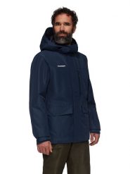 Mammut Kurtka narciarska "Fall Line HS" w kolorze granatowym rozmiar: M. Niebieskie kurtki narciarskie i snowboardowe damskie Mammut, m, bez wzorów, z syntetyku, bez kaptura, narciarskie. Za 1,114.95 zł.