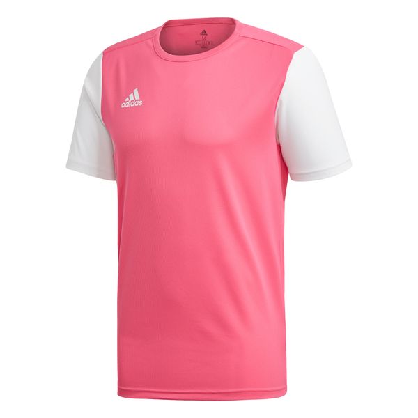 Koszulka piłkarska adidas Estro 19 JSY. Białe t-shirty sportowe męskie Adidas, m, z jersey, bez ramiączek, do piłki nożnej. Za 42.99 zł.