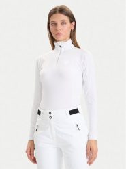 Rossignol Bluza techniczna Classique RLMWL08 Biały Slim Fit. Białe bluzy bez kaptura damskie Rossignol, na zimę, s, bez wzorów, z syntetyku, bez ramiączek, bez kaptura. Za 439.99 zł.