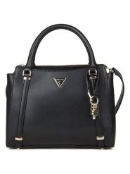 Guess Torebka w kolorze czarnym - 29 x 24 x 10 cm rozmiar: onesize. Czarne torebki klasyczne damskie Guess, z aplikacjami, z materiału, bez dodatków. Za 529.58 zł.