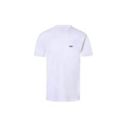 Koszulka sportowa męska Vans MN Left Chest Logo Tee. Białe t-shirty sportowe męskie Vans, m, bez ramiączek, trekkingowe. Za 206.00 zł.